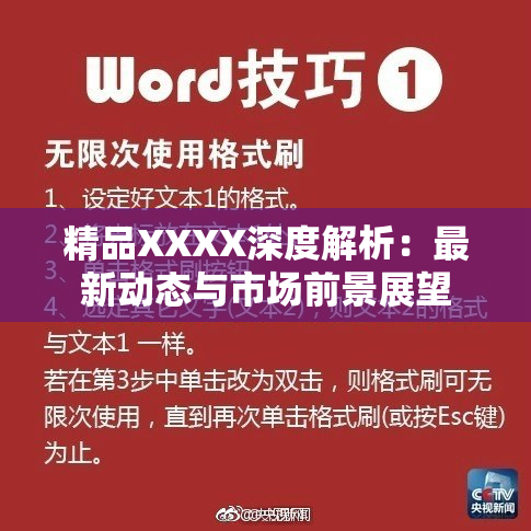 精品XXXX深度解析：最新动态与市场前景展望