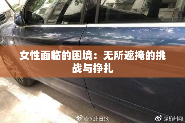 女性面临的困境：无所遮掩的挑战与挣扎