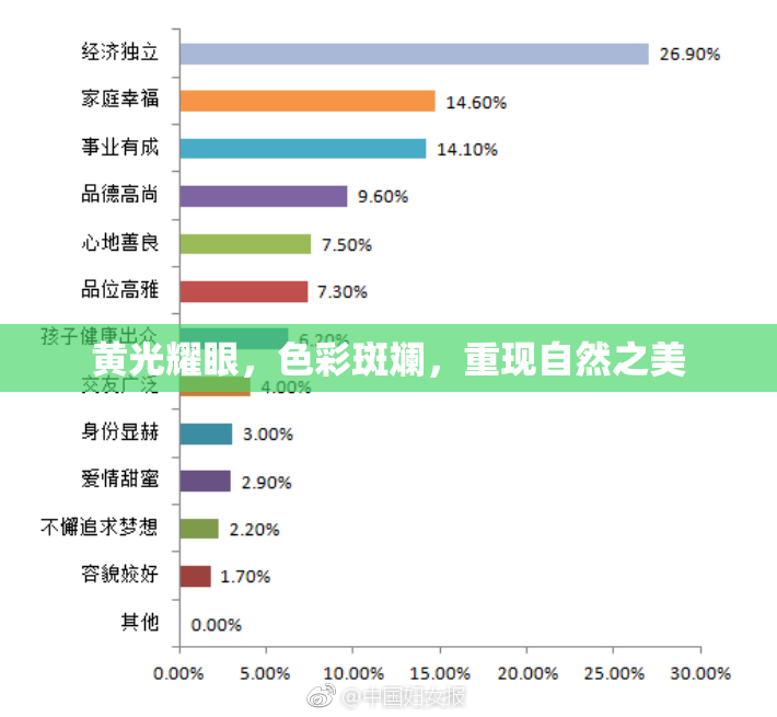 黄光耀眼，色彩斑斓，重现自然之美