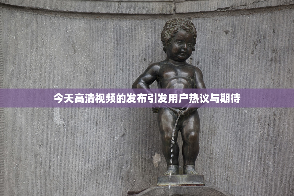 今天高清视频的发布引发用户热议与期待