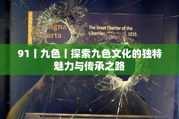 91丨九色丨探索九色文化的独特魅力与传承之路