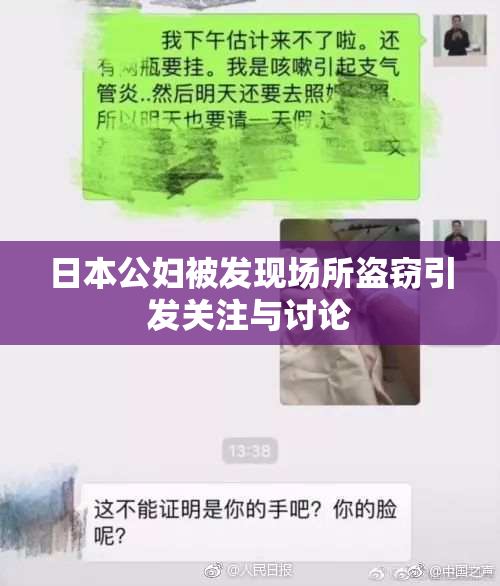 日本公妇被发现场所盗窃引发关注与讨论