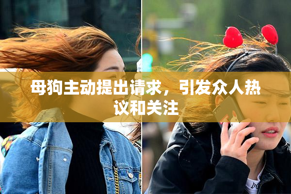 母狗主动提出请求，引发众人热议和关注