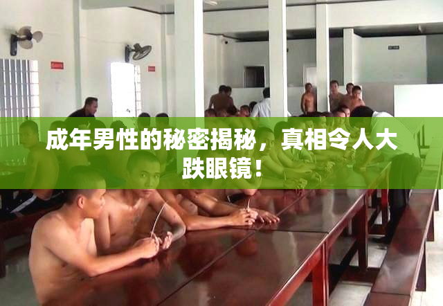 成年男性的秘密揭秘，真相令人大跌眼镜！