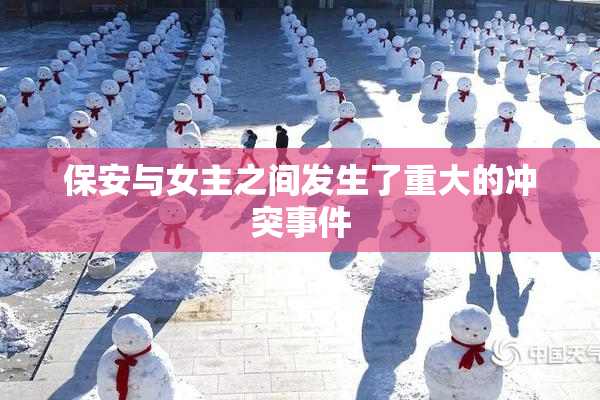 保安与女主之间发生了重大的冲突事件