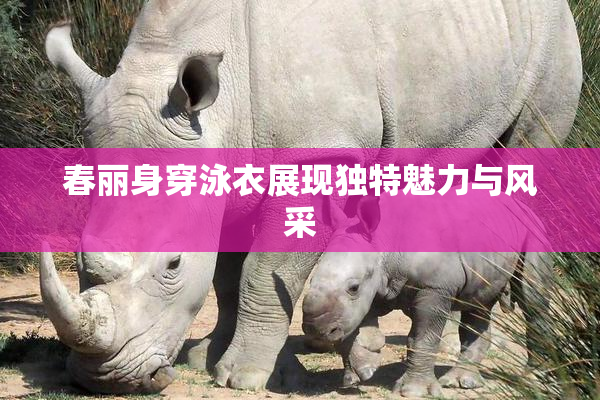 春丽身穿泳衣展现独特魅力与风采