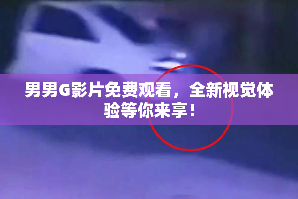 男男G影片免费观看，全新视觉体验等你来享！