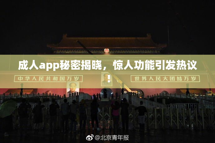 成人app秘密揭晓，惊人功能引发热议！