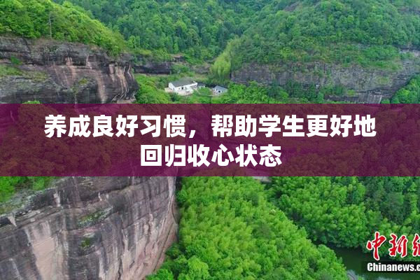养成良好习惯，帮助学生更好地回归收心状态
