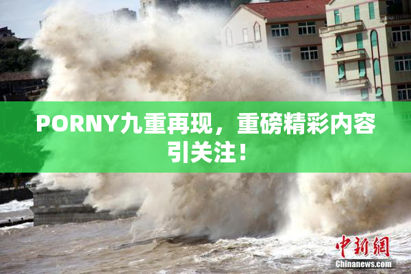 PORNY九重再现，重磅精彩内容引关注！