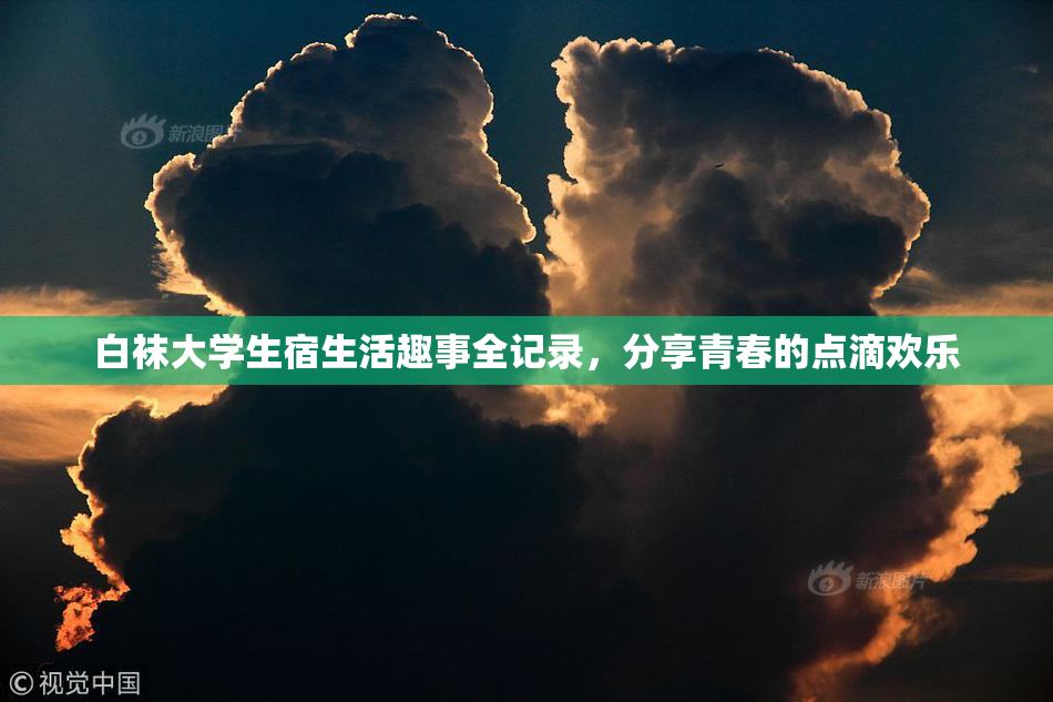白袜大学生宿生活趣事全记录，分享青春的点滴欢乐