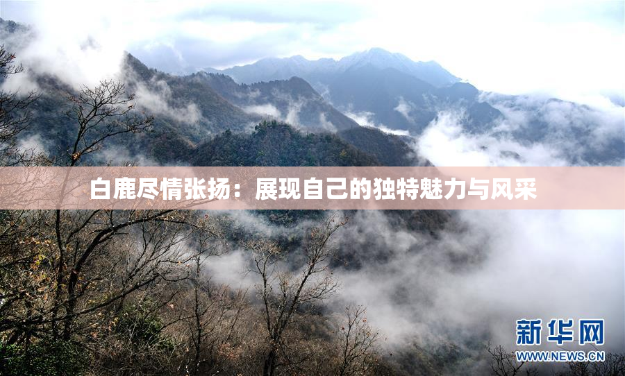 白鹿尽情张扬：展现自己的独特魅力与风采