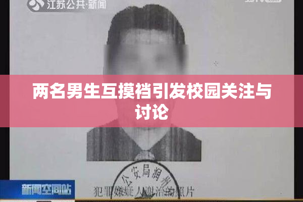 两名男生互摸裆引发校园关注与讨论