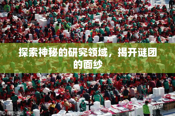 探索神秘的研究领域，揭开谜团的面纱