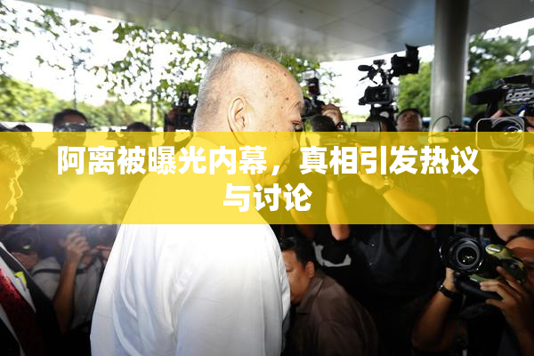 阿离被曝光内幕，真相引发热议与讨论