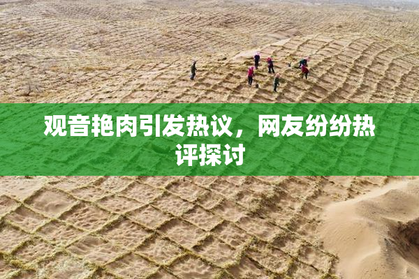 观音艳肉引发热议，网友纷纷热评探讨