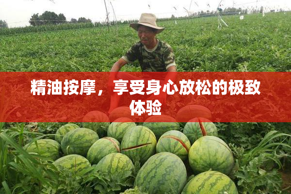 精油按摩，享受身心放松的极致体验