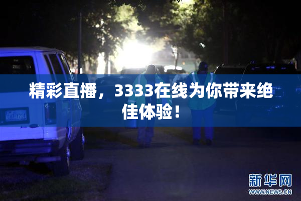 精彩直播，3333在线为你带来绝佳体验！
