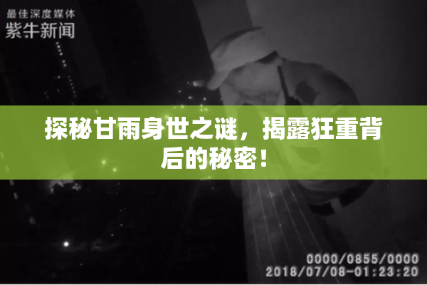 探秘甘雨身世之谜，揭露狂重背后的秘密！