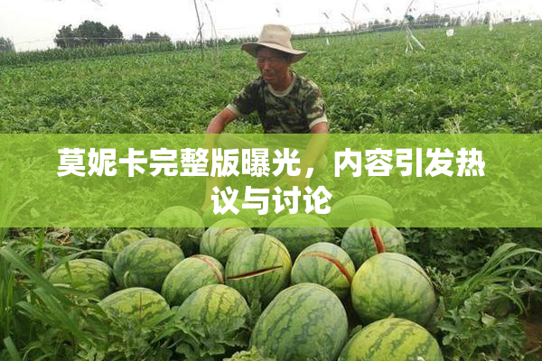 莫妮卡完整版曝光，内容引发热议与讨论