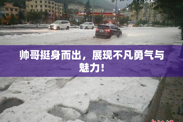 帅哥挺身而出，展现不凡勇气与魅力！