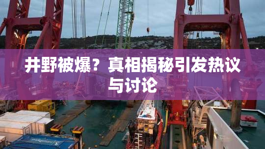 井野被爆？真相揭秘引发热议与讨论