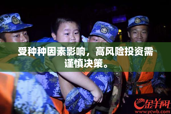 受种种因素影响，高风险投资需谨慎决策。