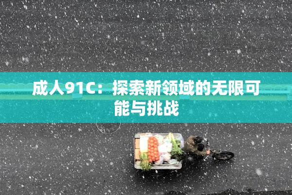 成人91C：探索新领域的无限可能与挑战