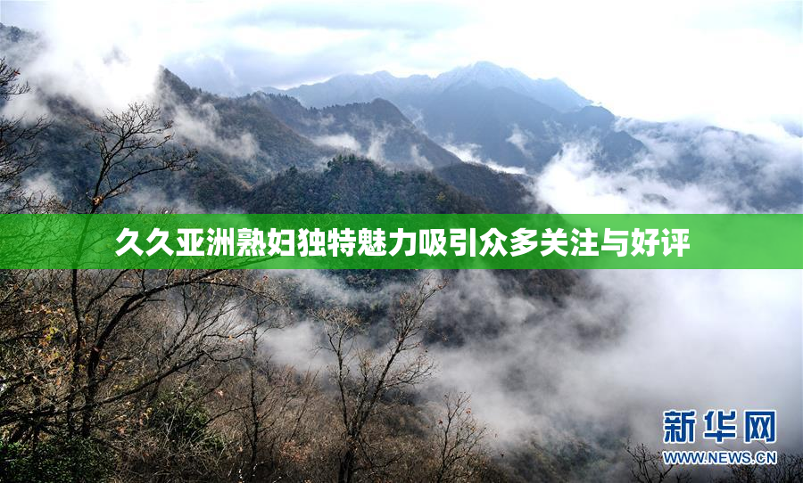 久久亚洲熟妇独特魅力吸引众多关注与好评