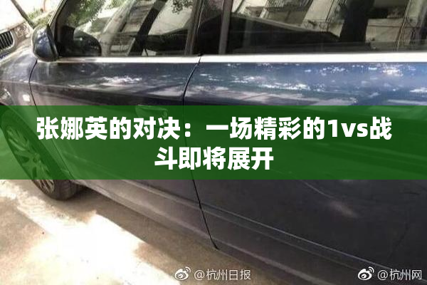 张娜英的对决：一场精彩的1vs战斗即将展开