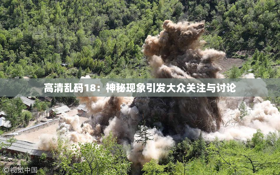高清乱码18：神秘现象引发大众关注与讨论