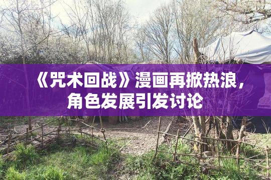 《咒术回战》漫画再掀热浪，角色发展引发讨论