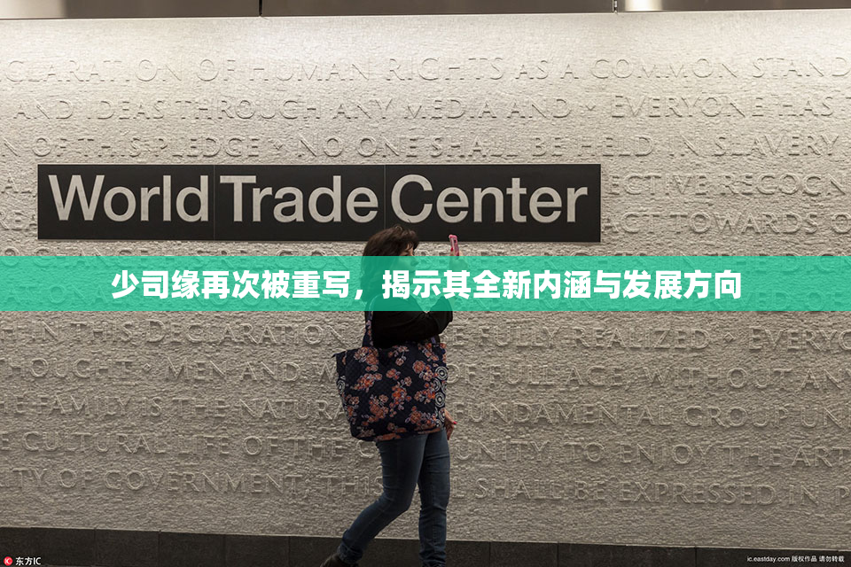少司缘再次被重写，揭示其全新内涵与发展方向