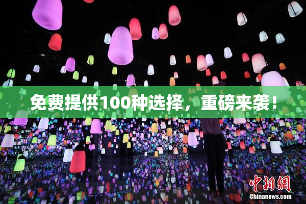 免费提供100种选择，重磅来袭！