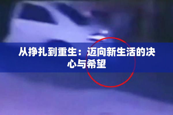 从挣扎到重生：迈向新生活的决心与希望