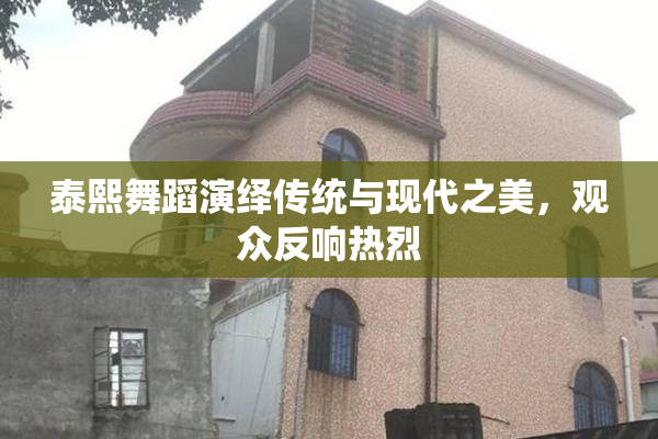 泰熙舞蹈演绎传统与现代之美，观众反响热烈
