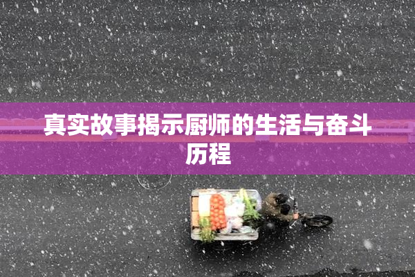 真实故事揭示厨师的生活与奋斗历程
