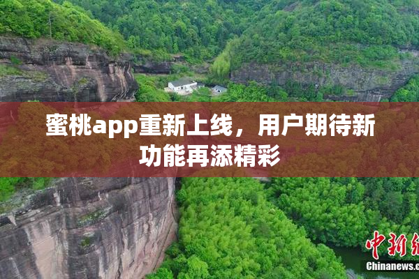 蜜桃app重新上线，用户期待新功能再添精彩