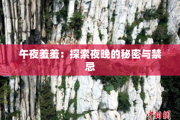 午夜羞羞：探索夜晚的秘密与禁忌