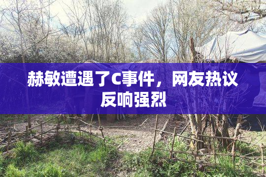 赫敏遭遇了C事件，网友热议反响强烈