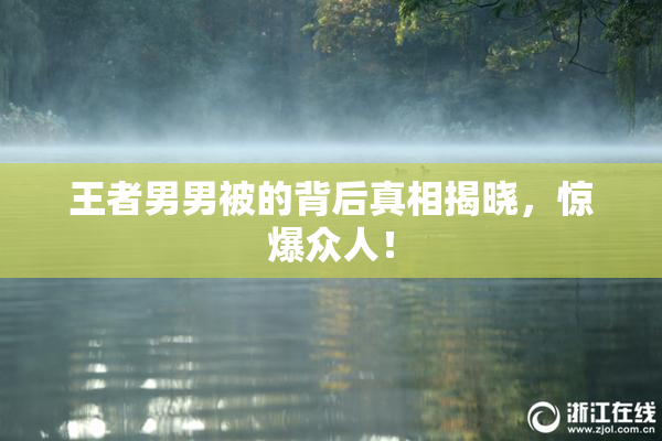 王者男男被的背后真相揭晓，惊爆众人！