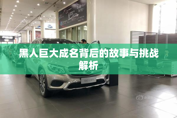 黑人巨大成名背后的故事与挑战解析