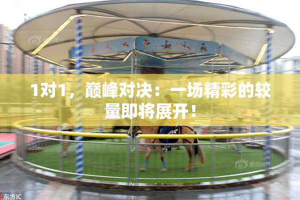 1对1，巅峰对决：一场精彩的较量即将展开！