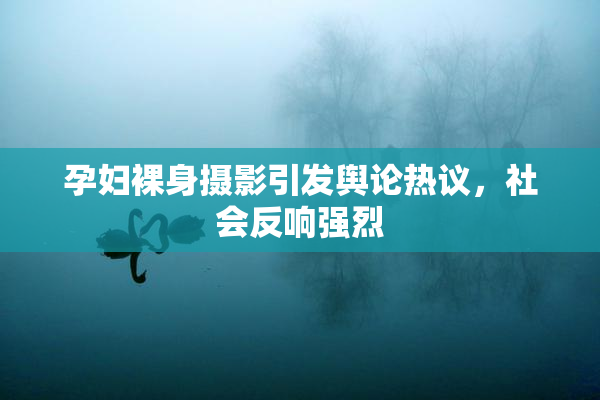 孕妇裸身摄影引发舆论热议，社会反响强烈