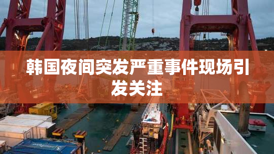 韩国夜间突发严重事件现场引发关注