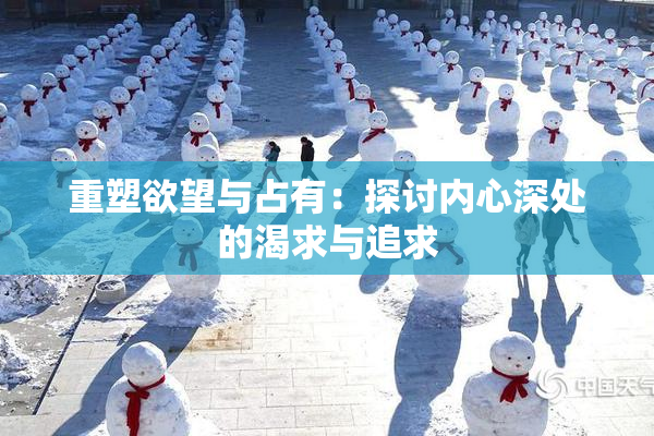 重塑欲望与占有：探讨内心深处的渴求与追求