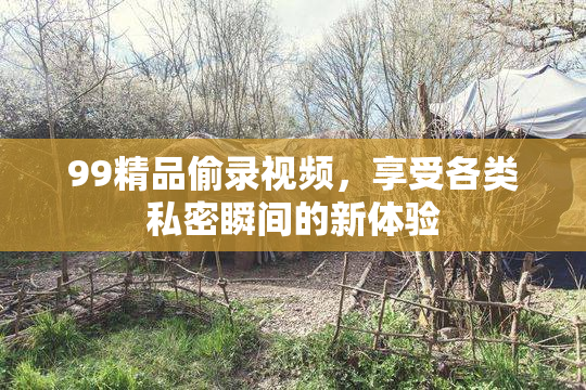 99精品偷录视频，享受各类私密瞬间的新体验