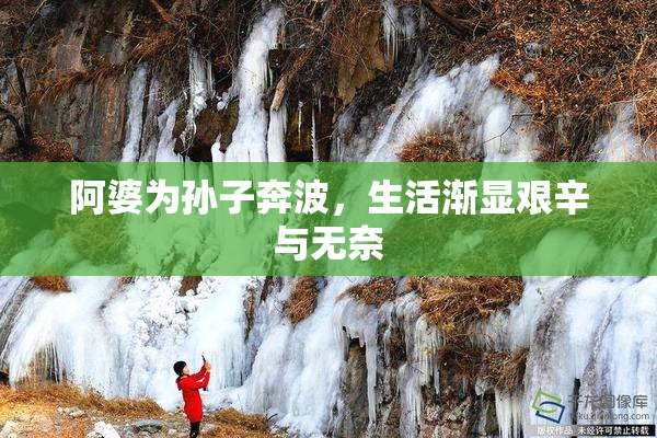 阿婆为孙子奔波，生活渐显艰辛与无奈