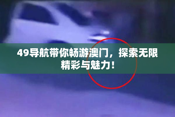 49导航带你畅游澳门，探索无限精彩与魅力！