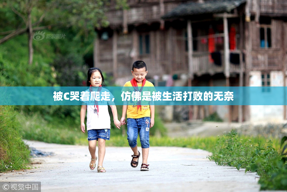 被C哭着爬走，仿佛是被生活打败的无奈